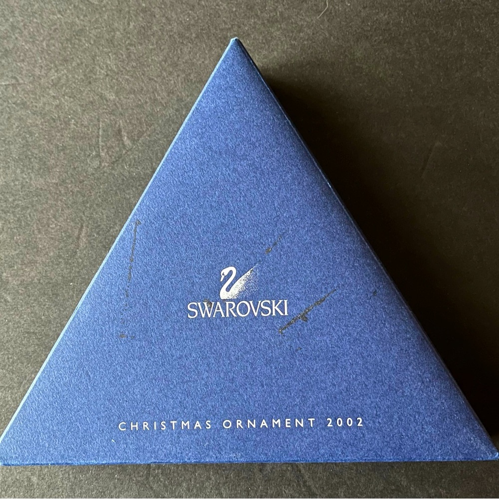 Swarovski‎ 2002 Christmas Snowflake Ornament